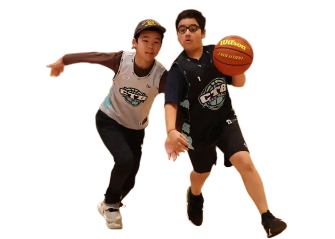 A picture of a CTB basketball player